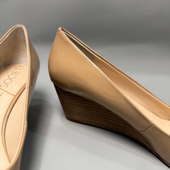 SOLE SOCIETY Peep Toe Wedges - Picture 4 of 6